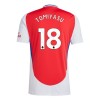 Camisola Arsenal Tomiyasu 18 Equipamento Principal 2024-25 Manga Curta